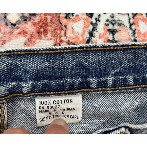 Vintage/Retro/Boho Bill Blass High Rise Mom Jeans Size 10 Blue Stonewashed 💜 - Picture 3 of 8